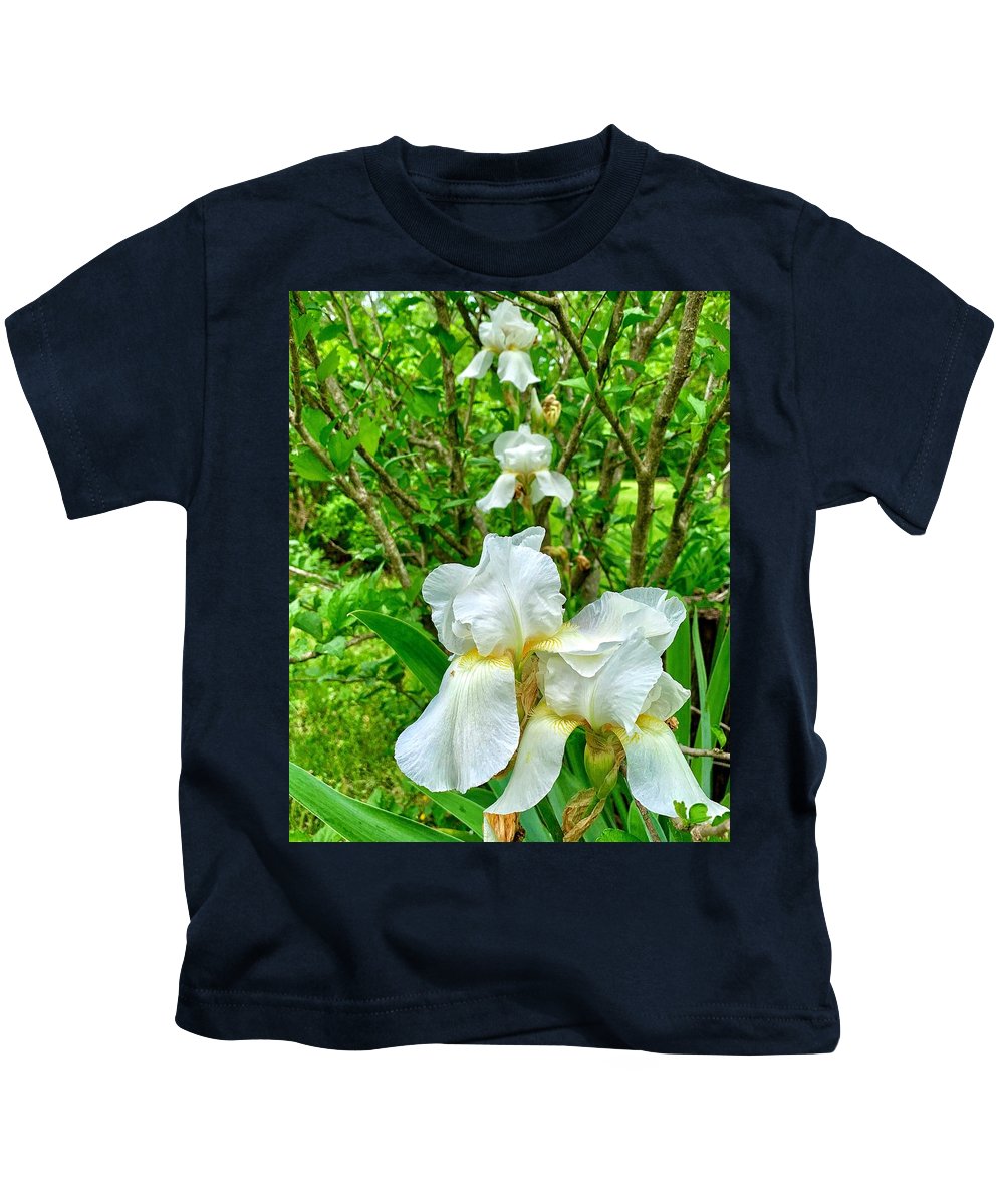 White Iris - Kids T-Shirt