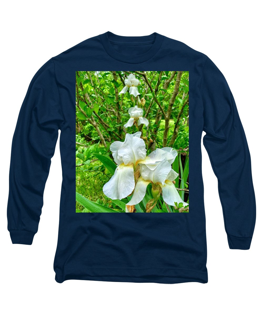 White Iris - Long Sleeve T-Shirt