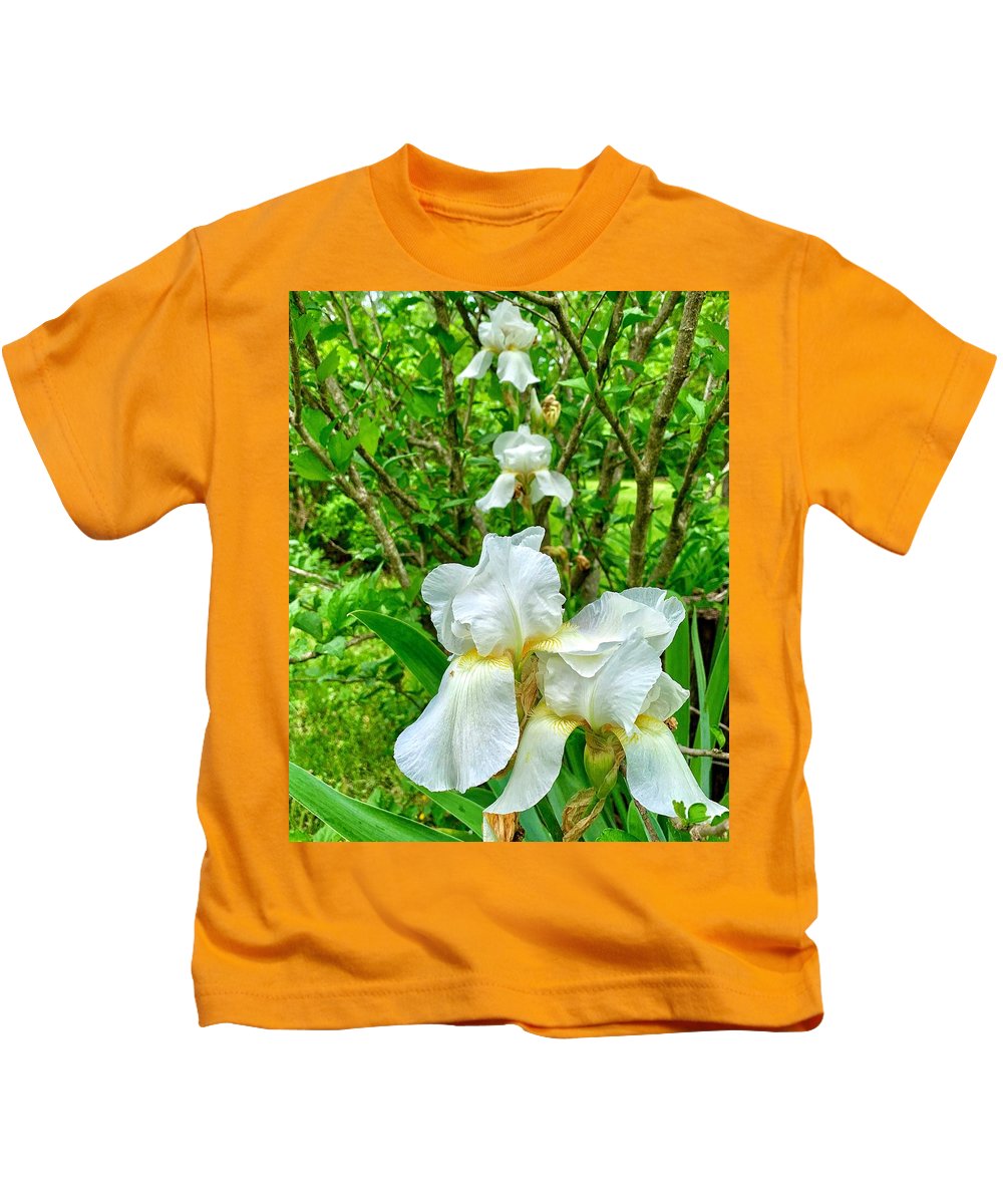 White Iris - Kids T-Shirt