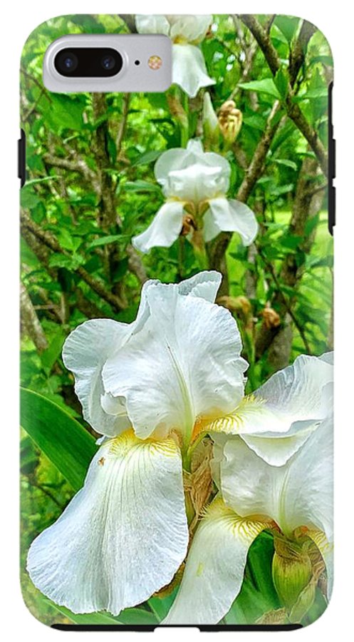 White Iris - Phone Case