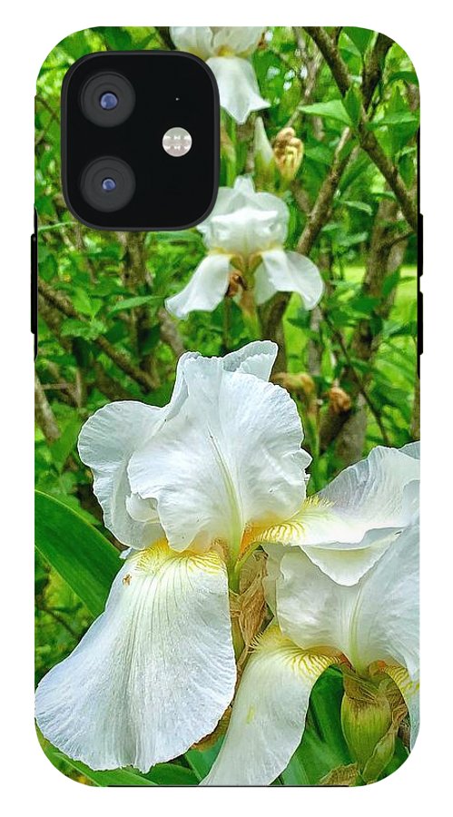 White Iris - Phone Case