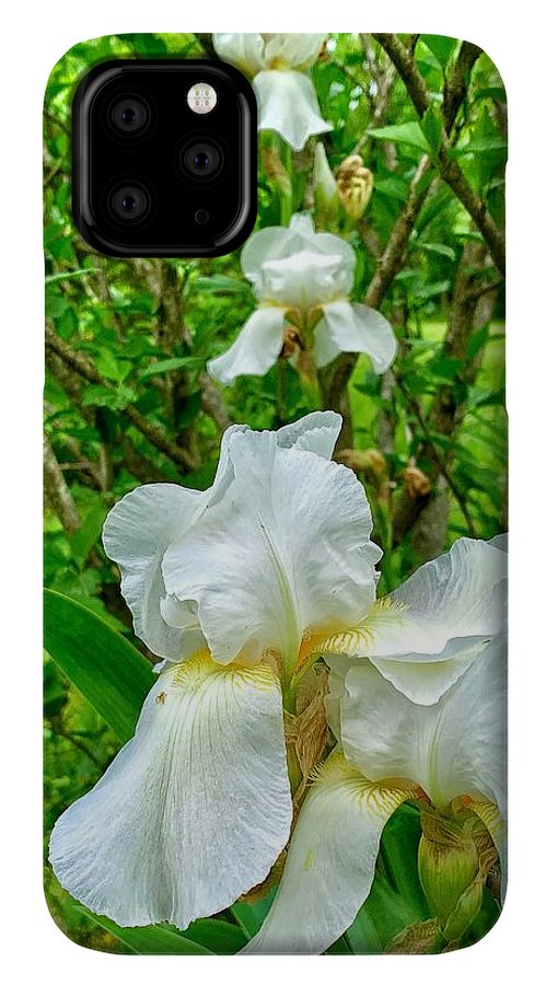 White Iris - Phone Case