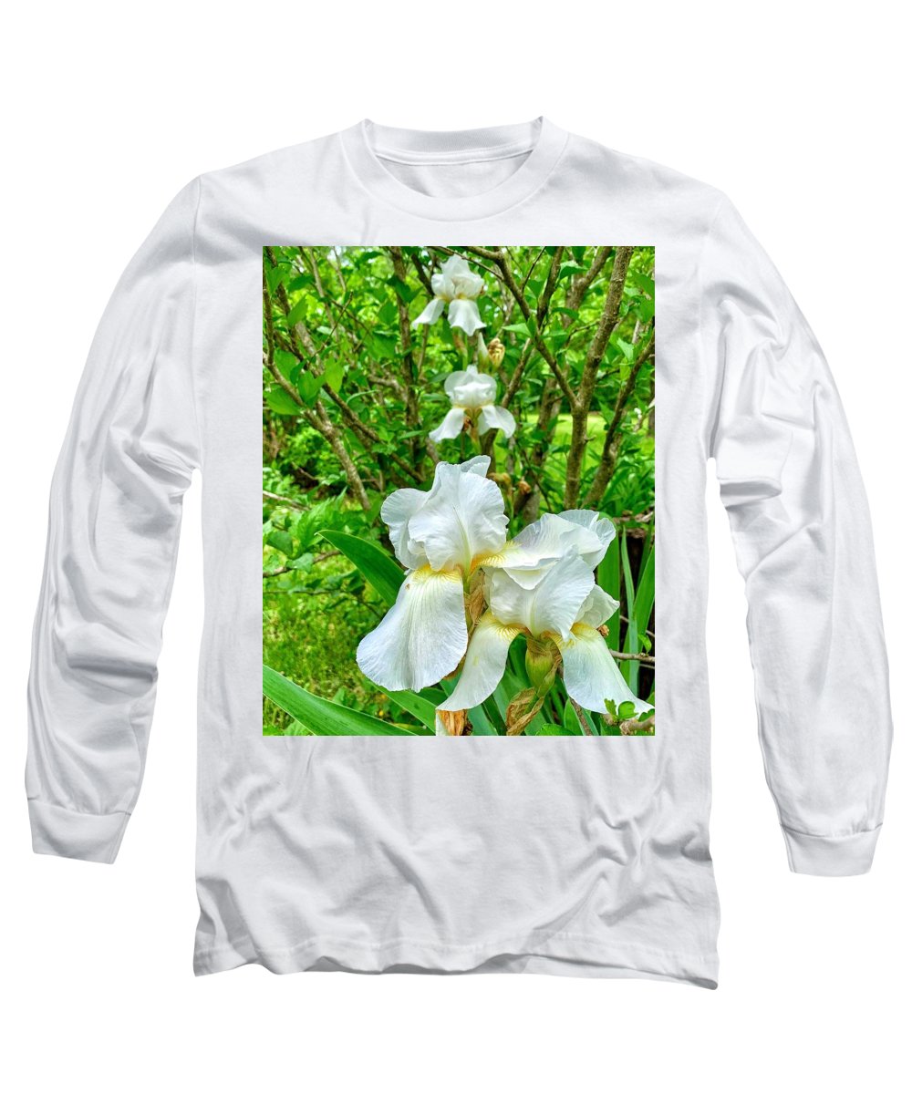 White Iris - Long Sleeve T-Shirt