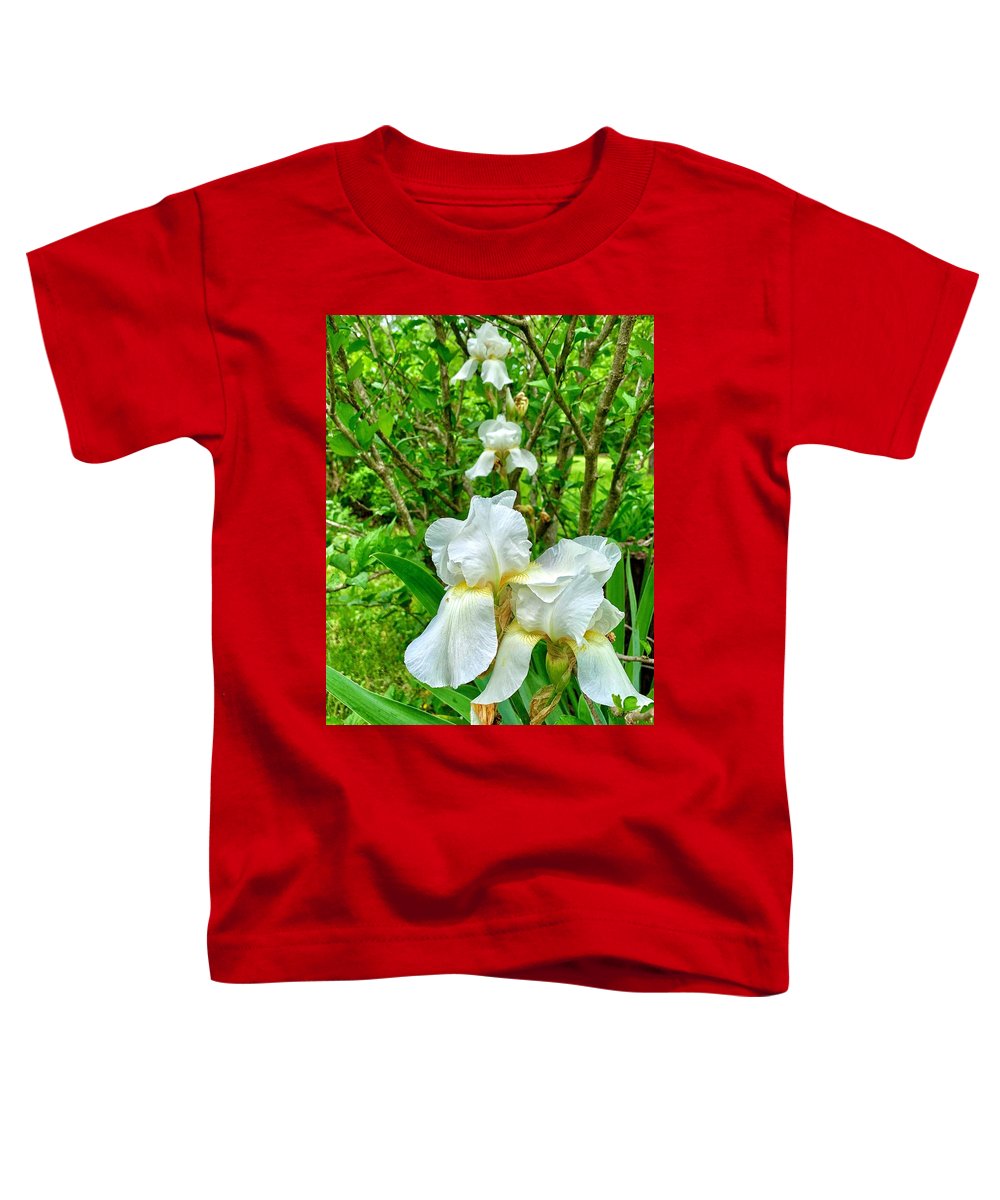 White Iris - Toddler T-Shirt