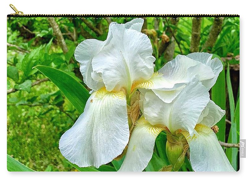 White Iris - Carry-All Pouch