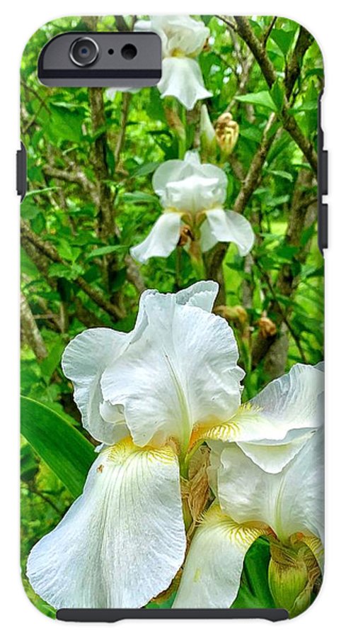 White Iris - Phone Case