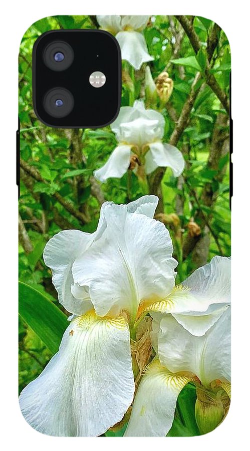 White Iris - Phone Case