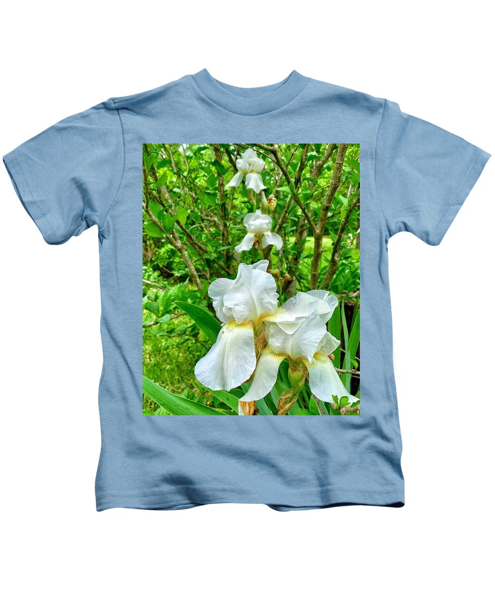 White Iris - Kids T-Shirt