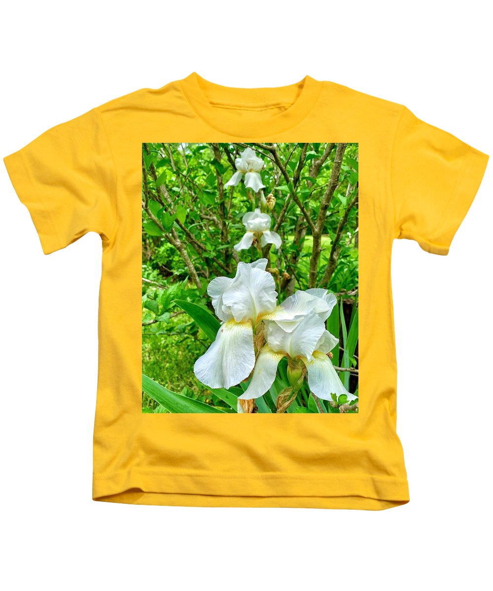 White Iris - Kids T-Shirt