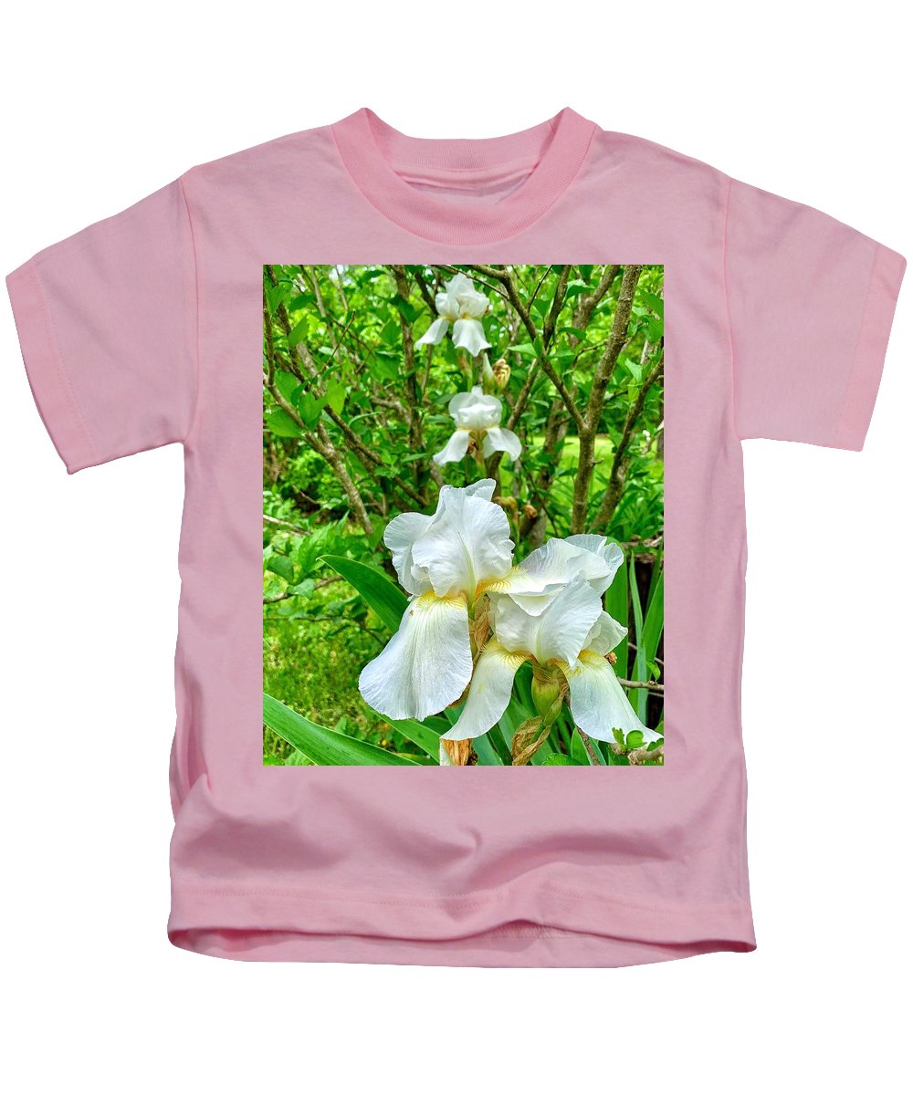 White Iris - Kids T-Shirt