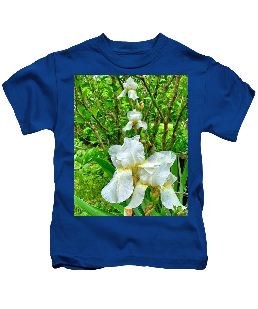 White Iris - Kids T-Shirt