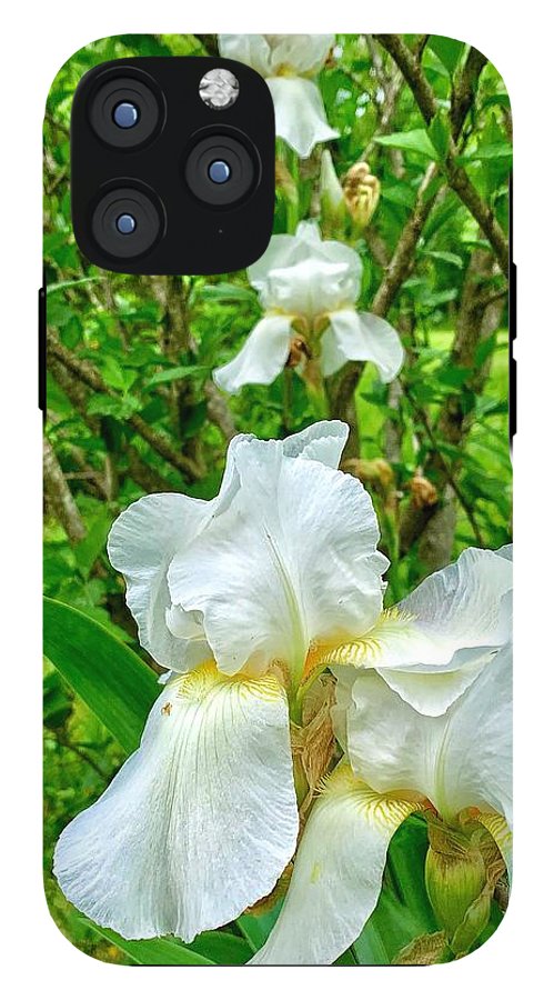 White Iris - Phone Case