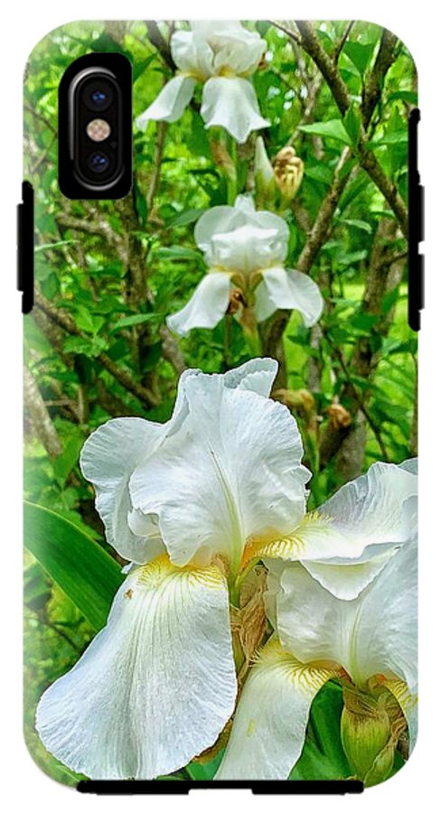 White Iris - Phone Case