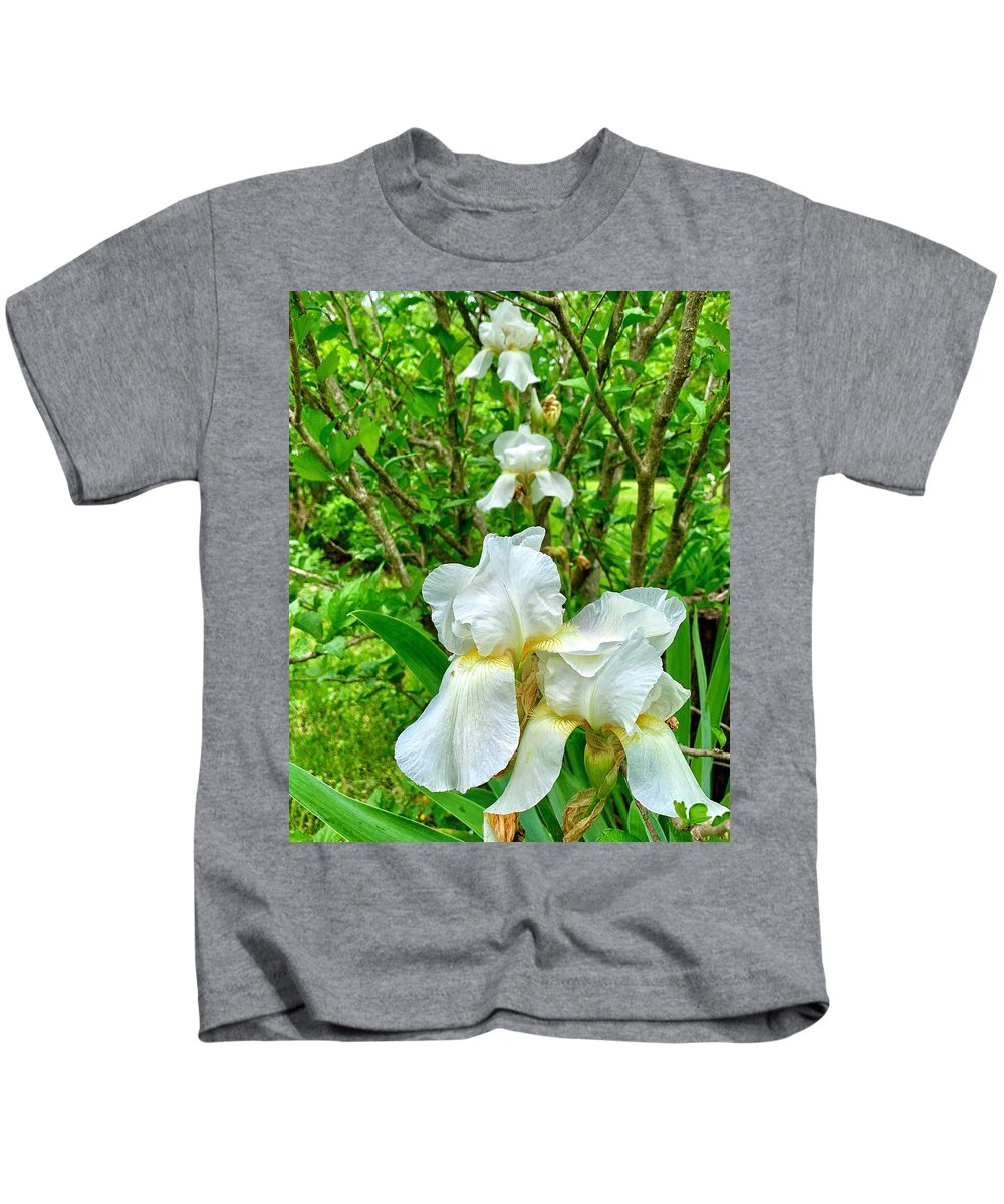 White Iris - Kids T-Shirt