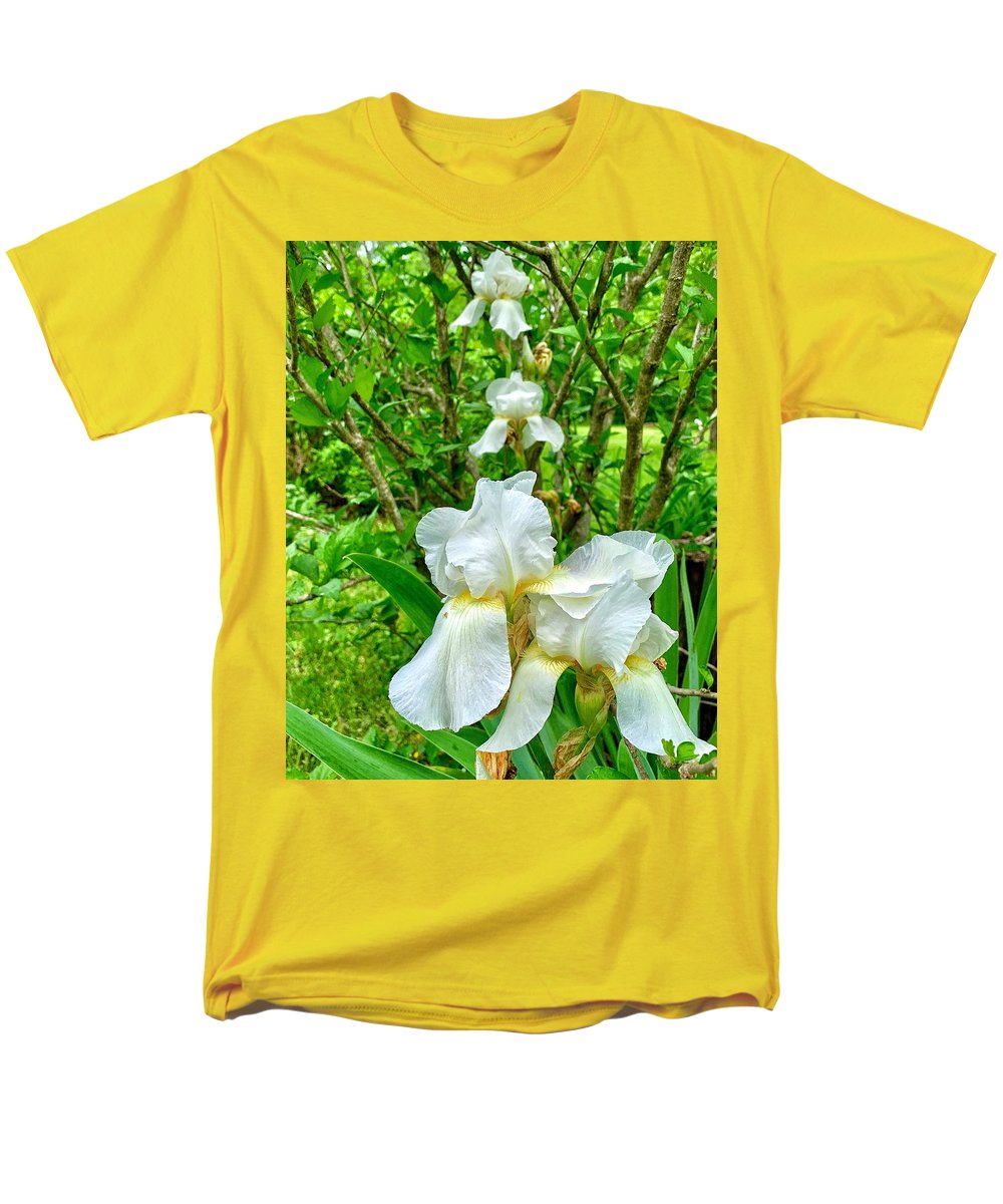 White Iris - Men's T-Shirt  (Regular Fit)