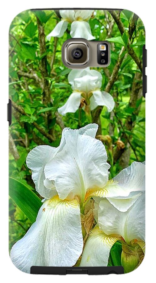 White Iris - Phone Case