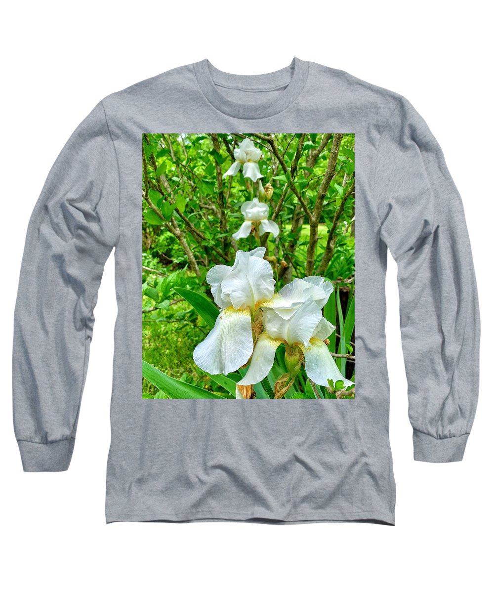 White Iris - Long Sleeve T-Shirt