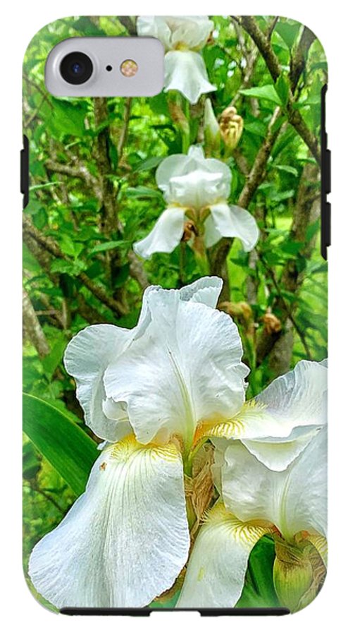 White Iris - Phone Case