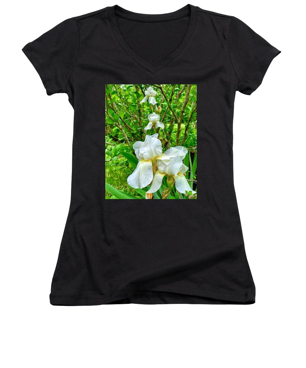 White Iris - Women's V-Neck