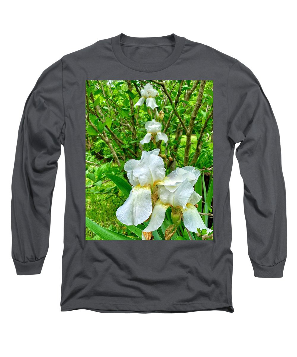 White Iris - Long Sleeve T-Shirt