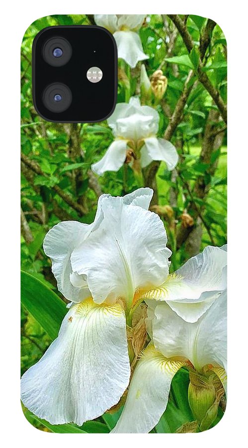 White Iris - Phone Case