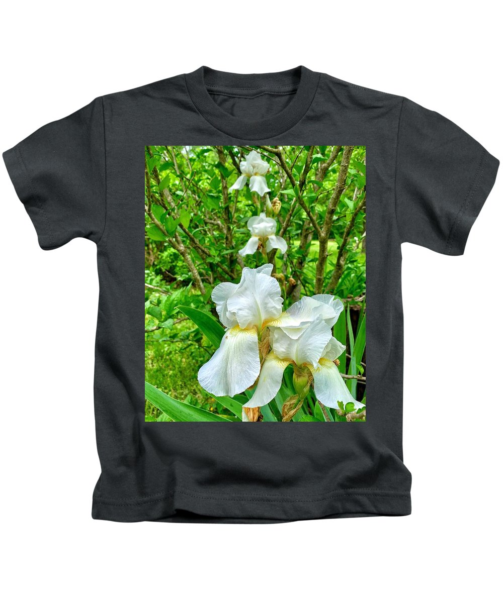 White Iris - Kids T-Shirt