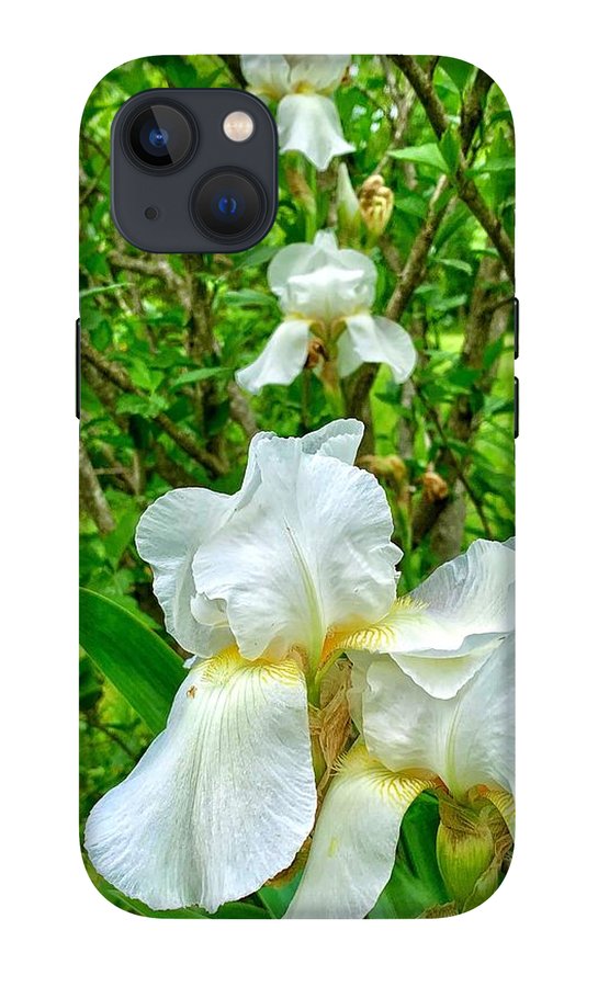 White Iris - Phone Case