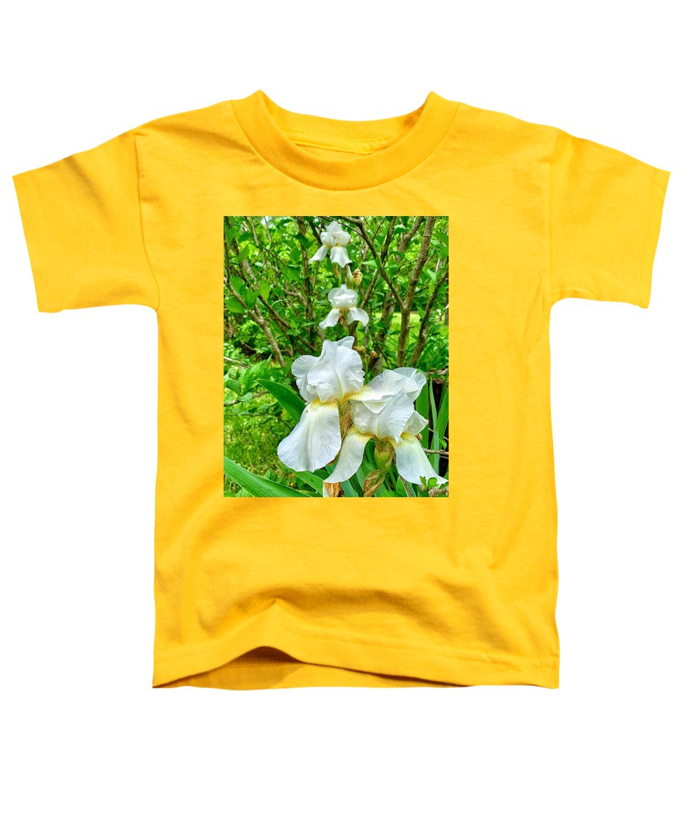 White Iris - Toddler T-Shirt