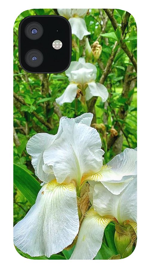 White Iris - Phone Case