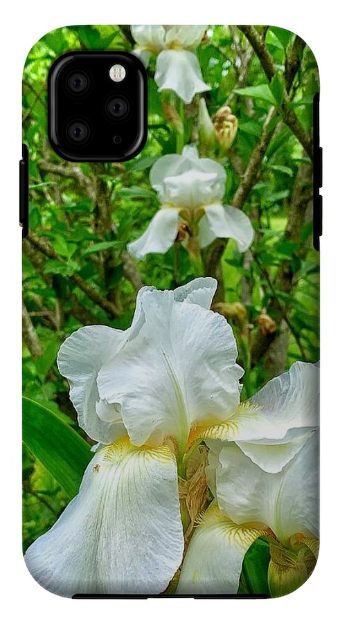 White Iris - Phone Case