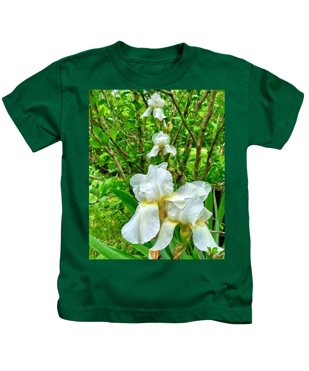 White Iris - Kids T-Shirt