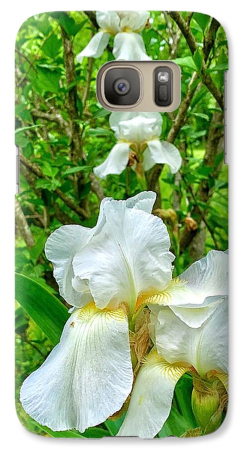 White Iris - Phone Case