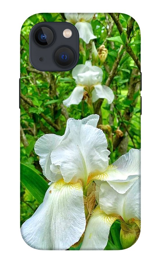 White Iris - Phone Case