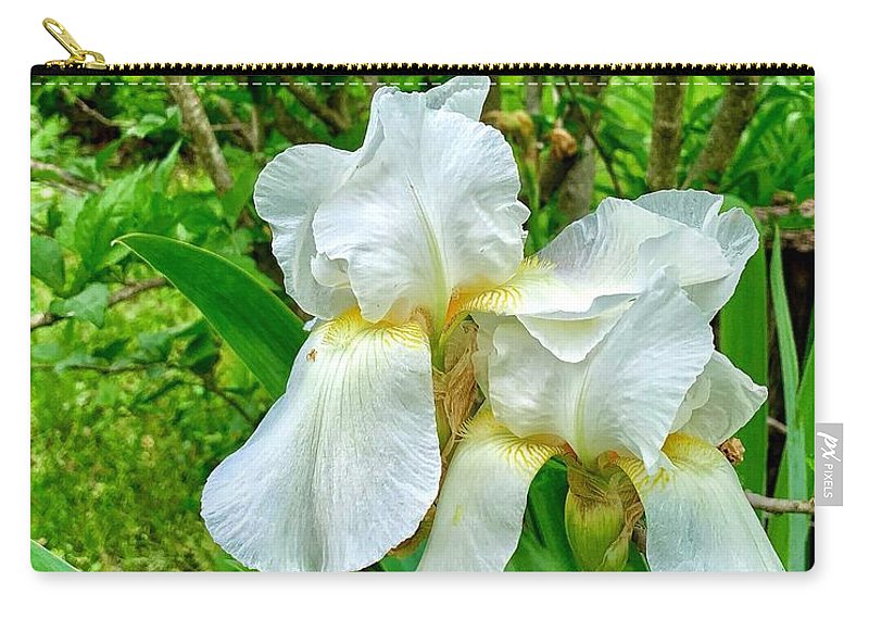 White Iris - Carry-All Pouch