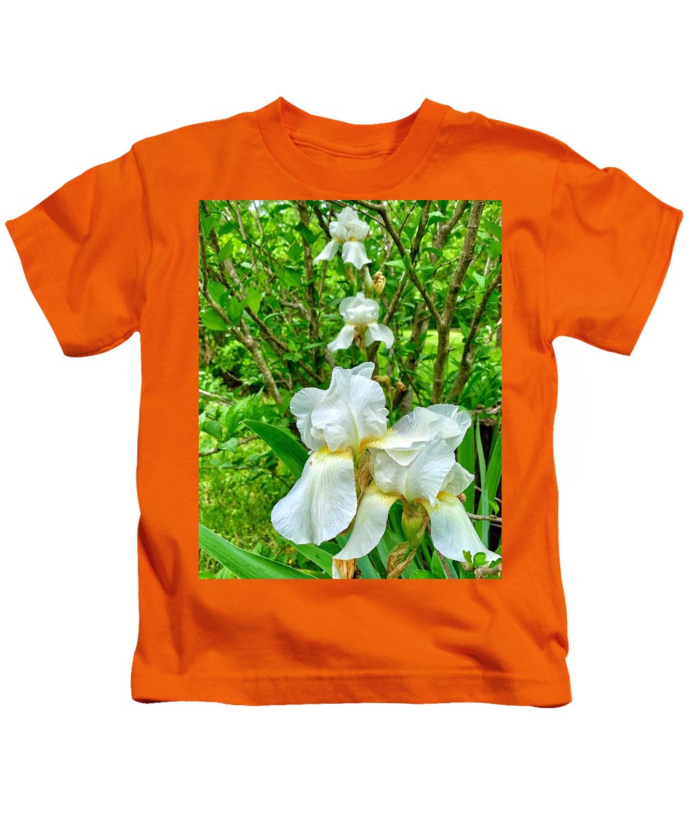 White Iris - Kids T-Shirt