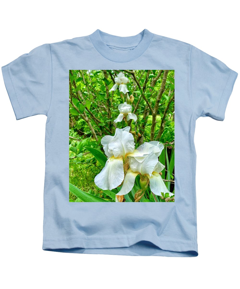 White Iris - Kids T-Shirt