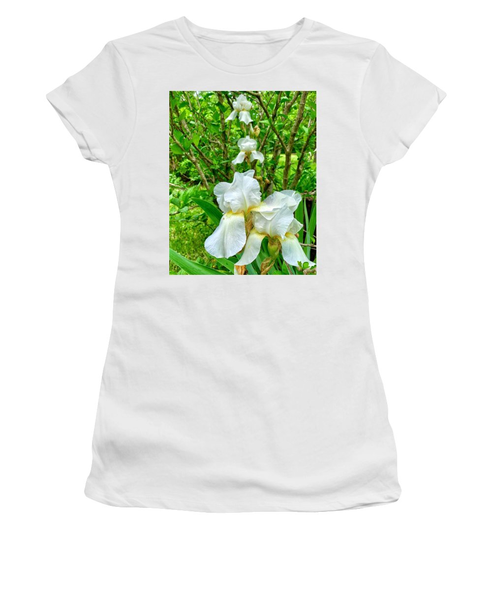 White Iris - Women's T-Shirt