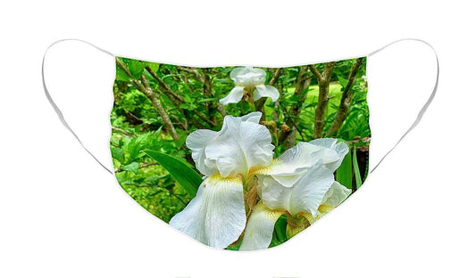 White Iris - Face Mask