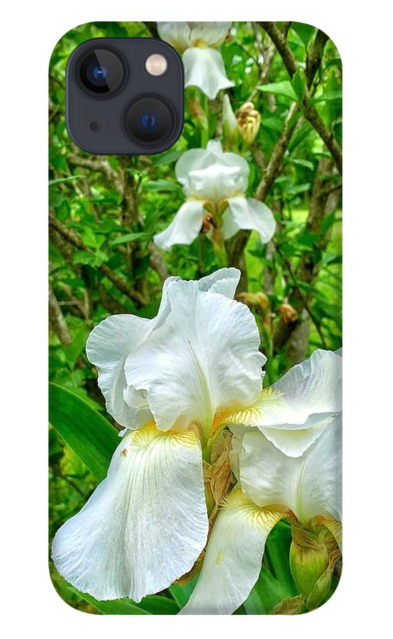 White Iris - Phone Case